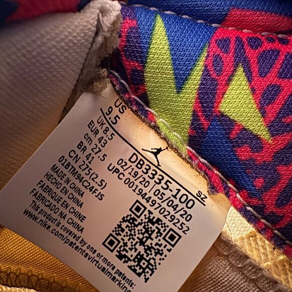 Nike AirJordan 5 Retro Alternate BelAir Sneakers DB3335-100 Multi-Color Mens9.5 main image 15